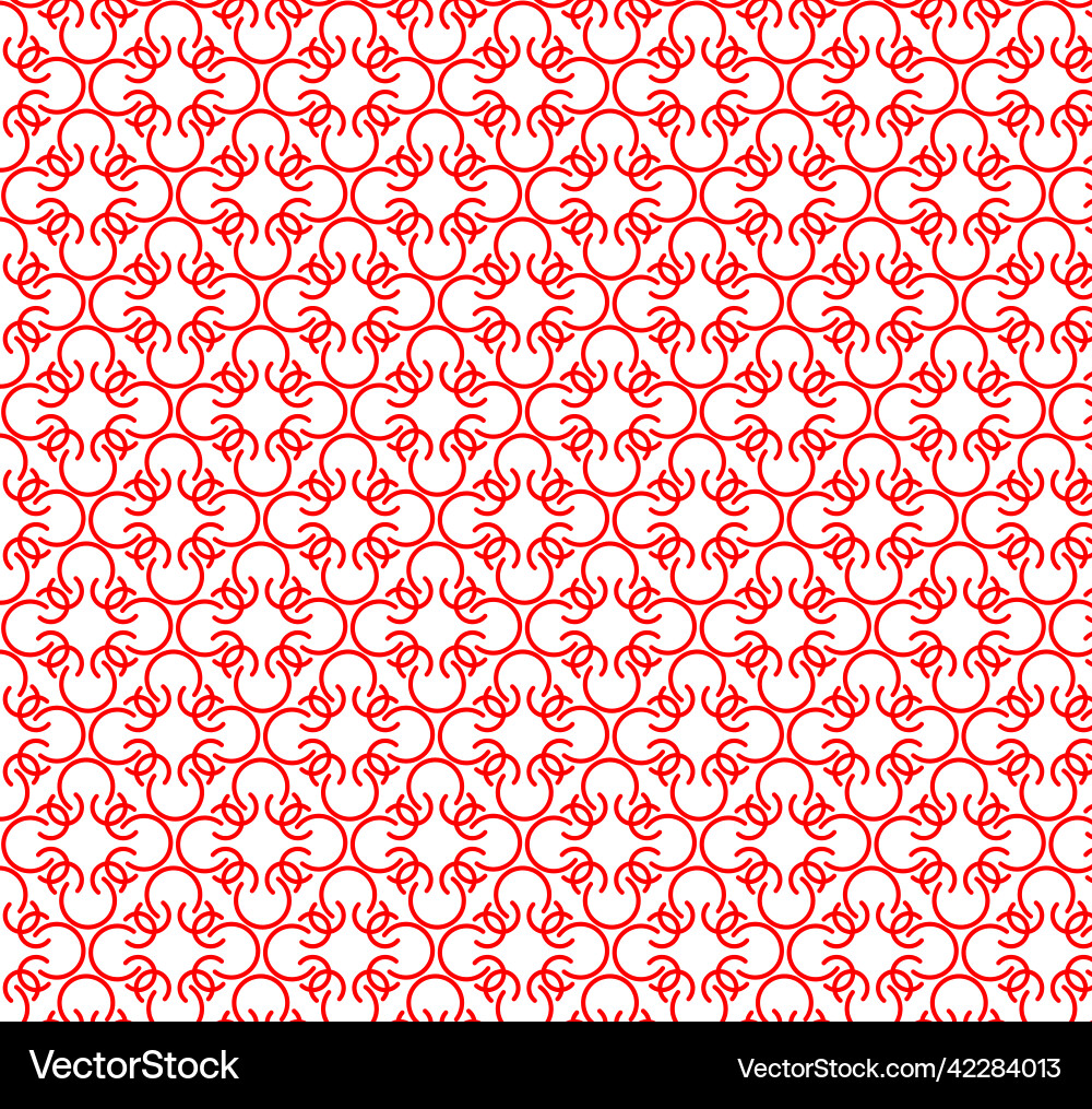 Abstract red stripe and curve seamless pattern Abstract red stripe and curve seamless pattern vector image
