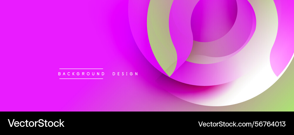 Abstract vibrant background overlapping layers Abstract vibrant background overlapping layers vector image