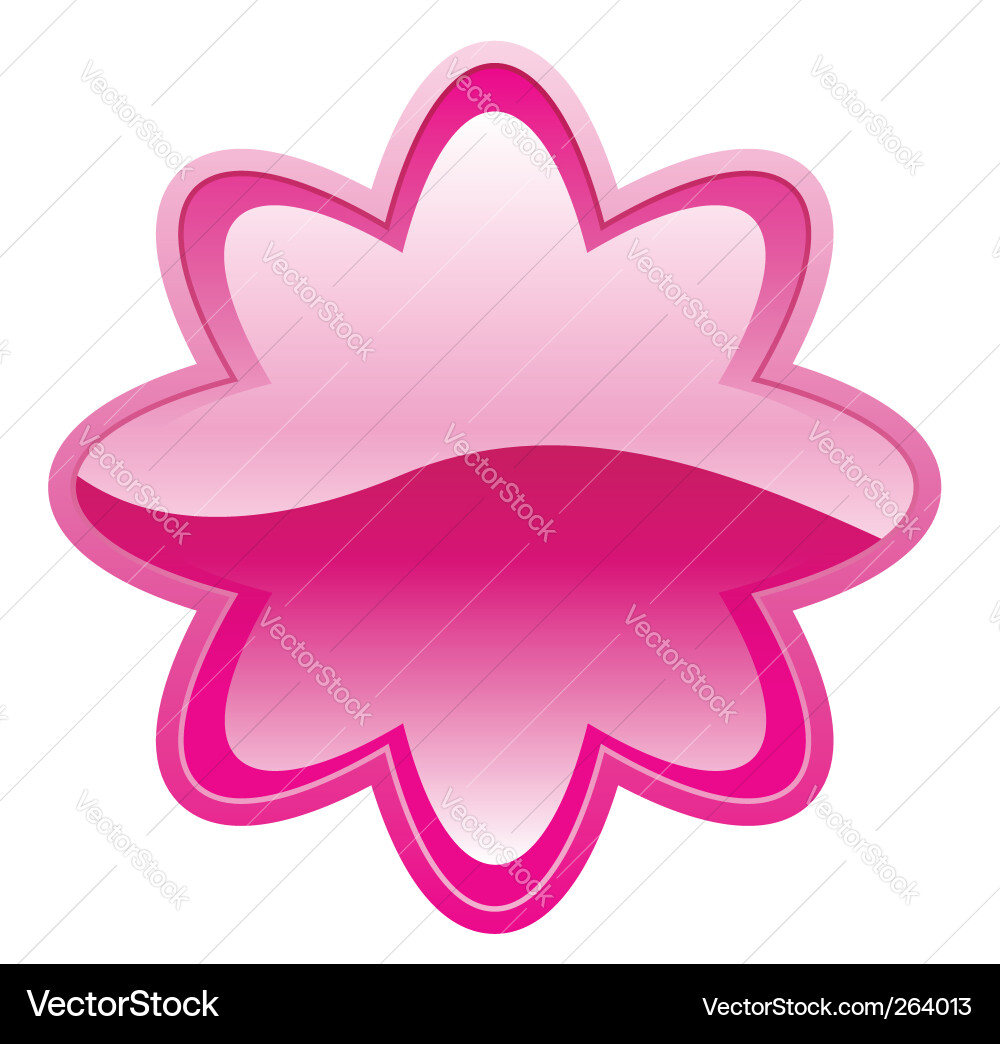 Button Vector Image