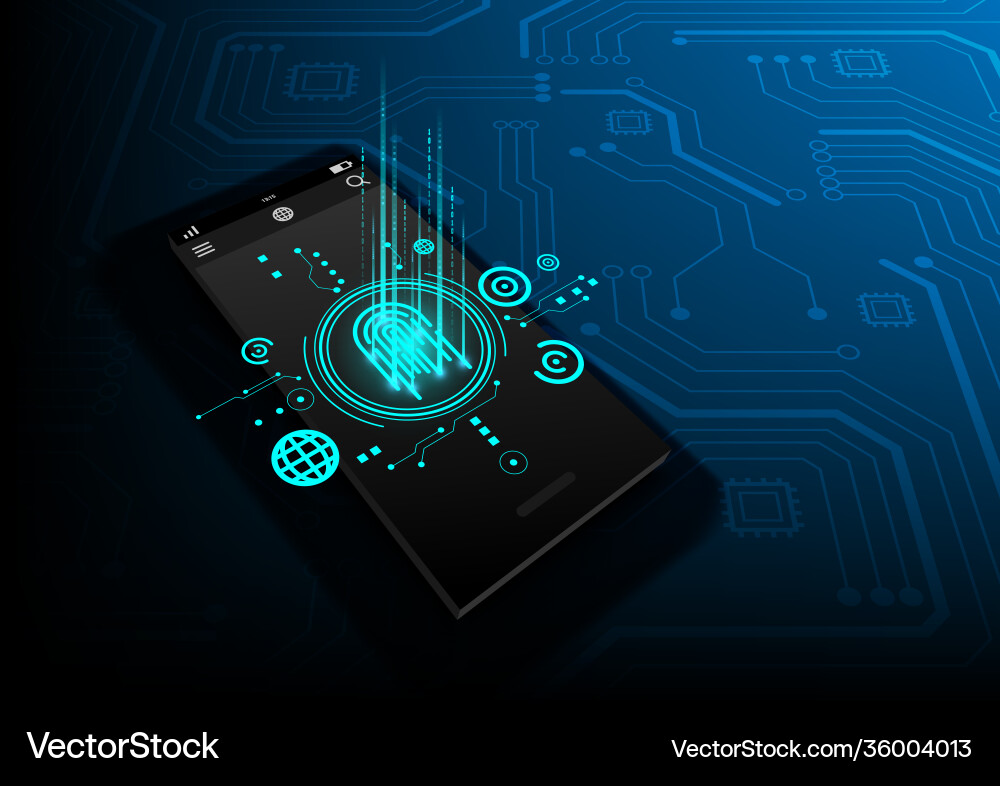 Circuit technology background Circuit technology background Vector Image