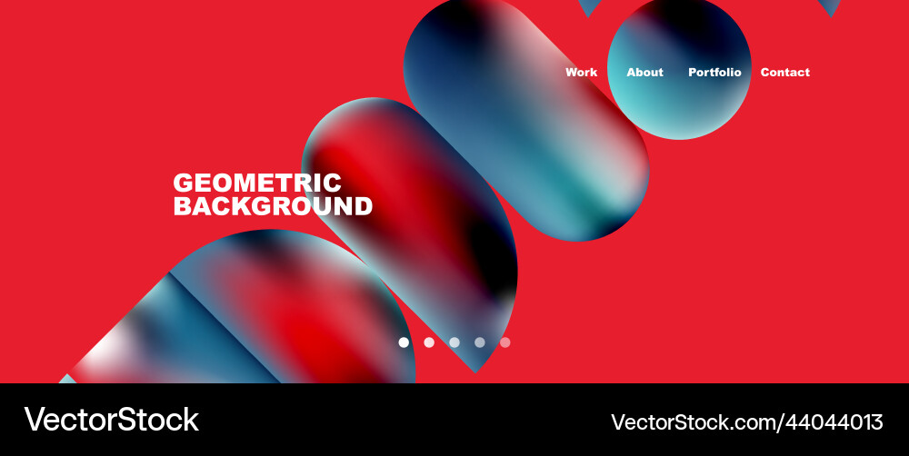 Minimal geometric abstract background Vector Image