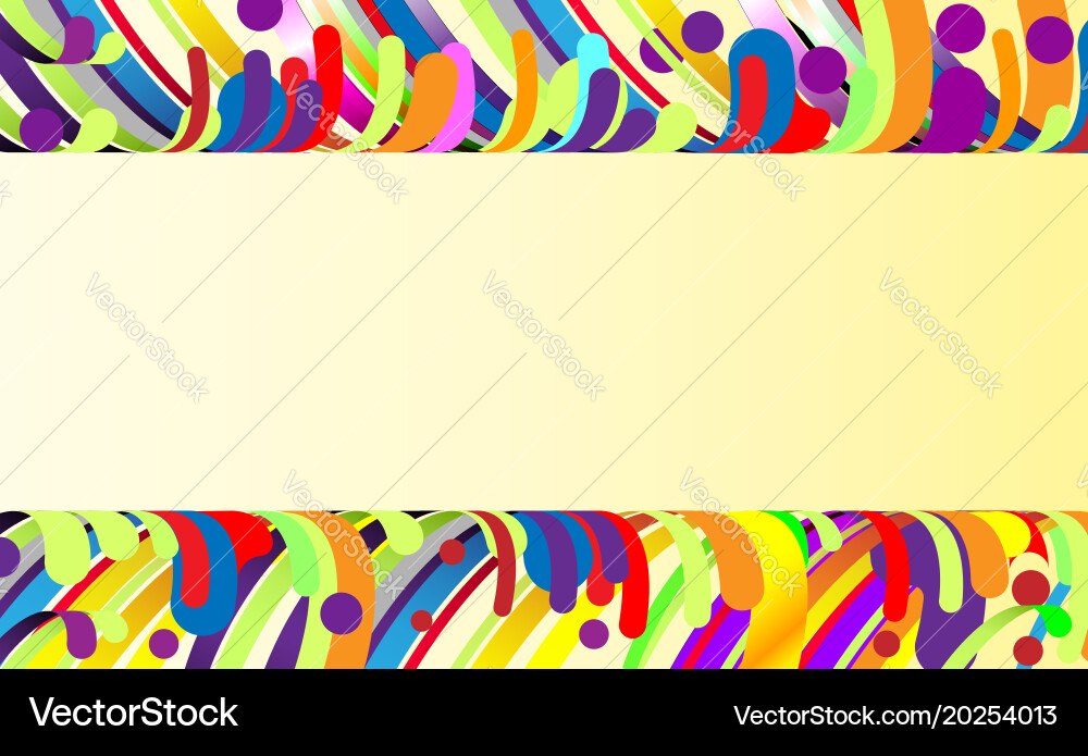 Modern abstract background frame composition made Vector Image