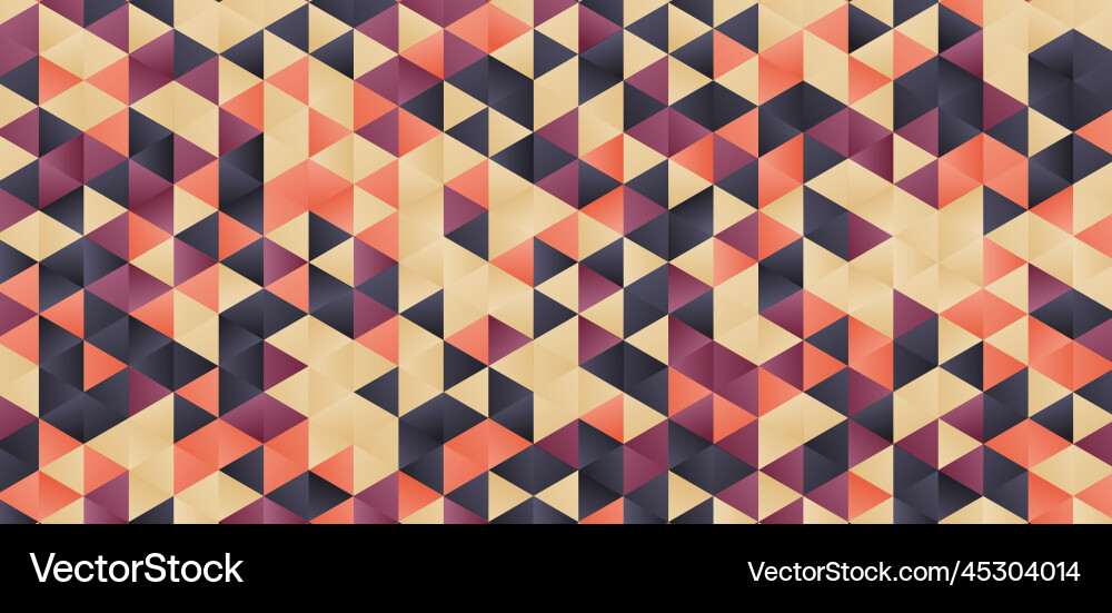 Abstract pastel colorful triangle pattern design Abstract pastel colorful triangle pattern design vector image