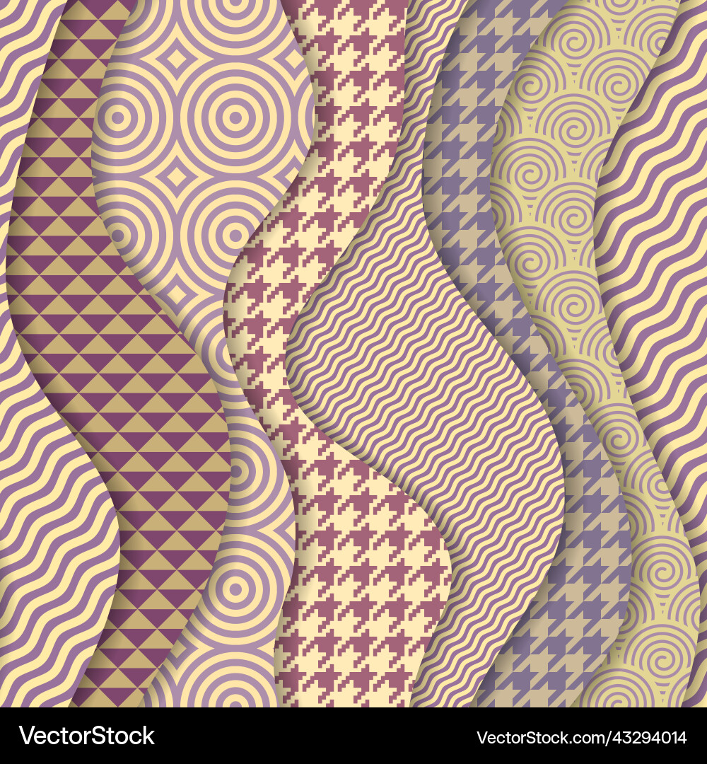 Patchwork textile pattern seamless quilting Patchwork textile pattern seamless quilting vector image
