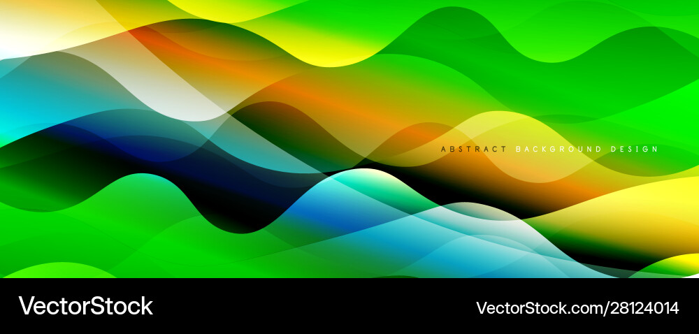 Trendy simple fluid color gradient abstract Vector Image