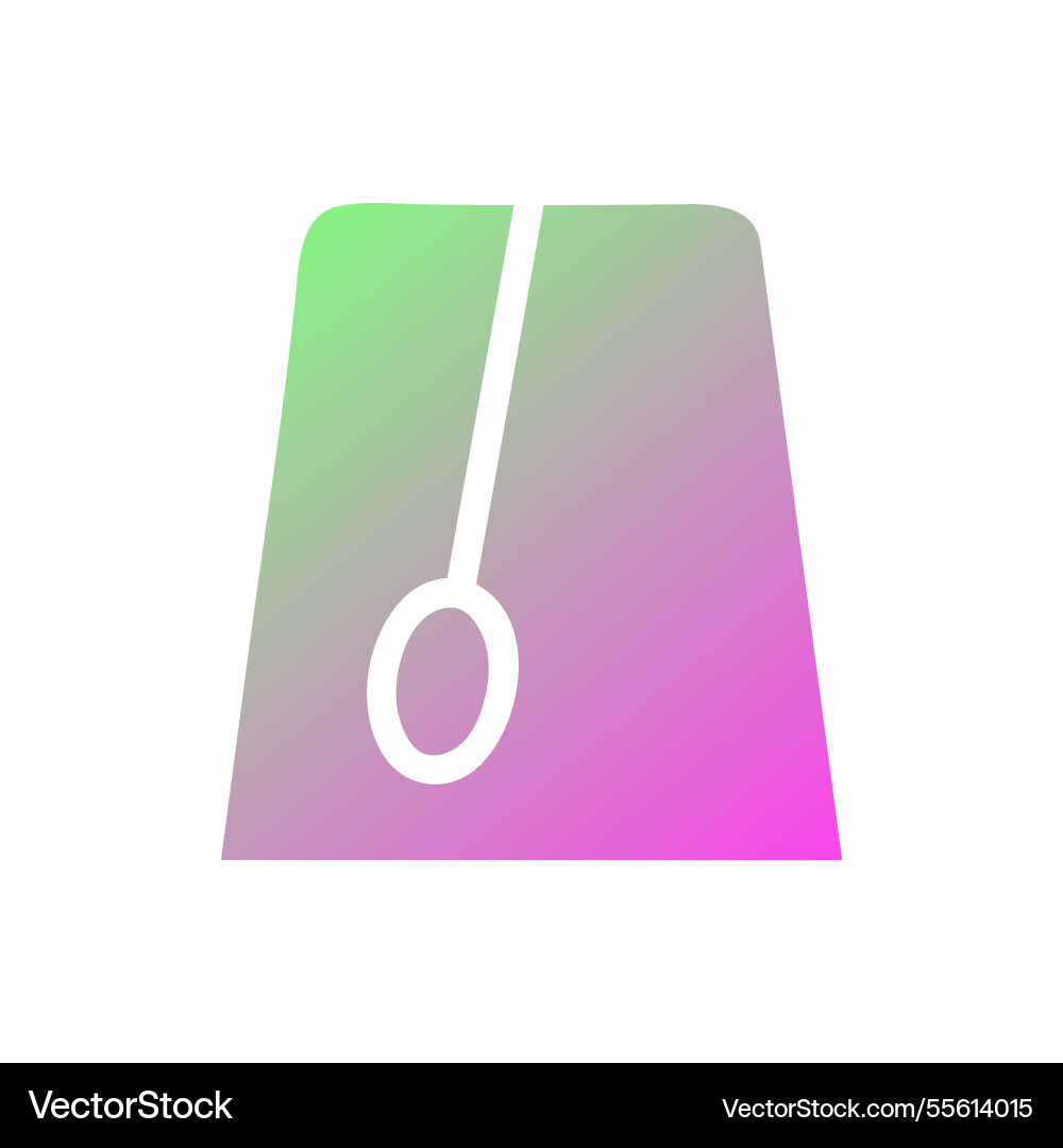 Gradient abstract shape and line logo design Gradient abstract shape and line logo design vector image