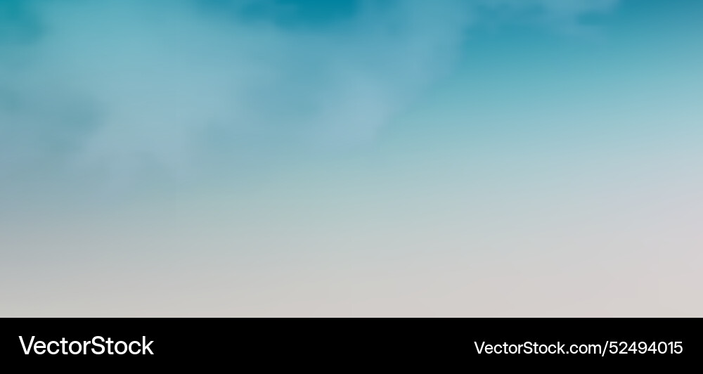 Modern colorful gradient background with clouds Modern colorful gradient background with clouds vector image