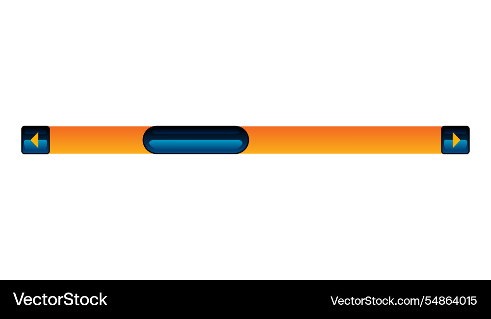 Scroll bar slider ui horizontal Scroll bar slider ui horizontal vector image