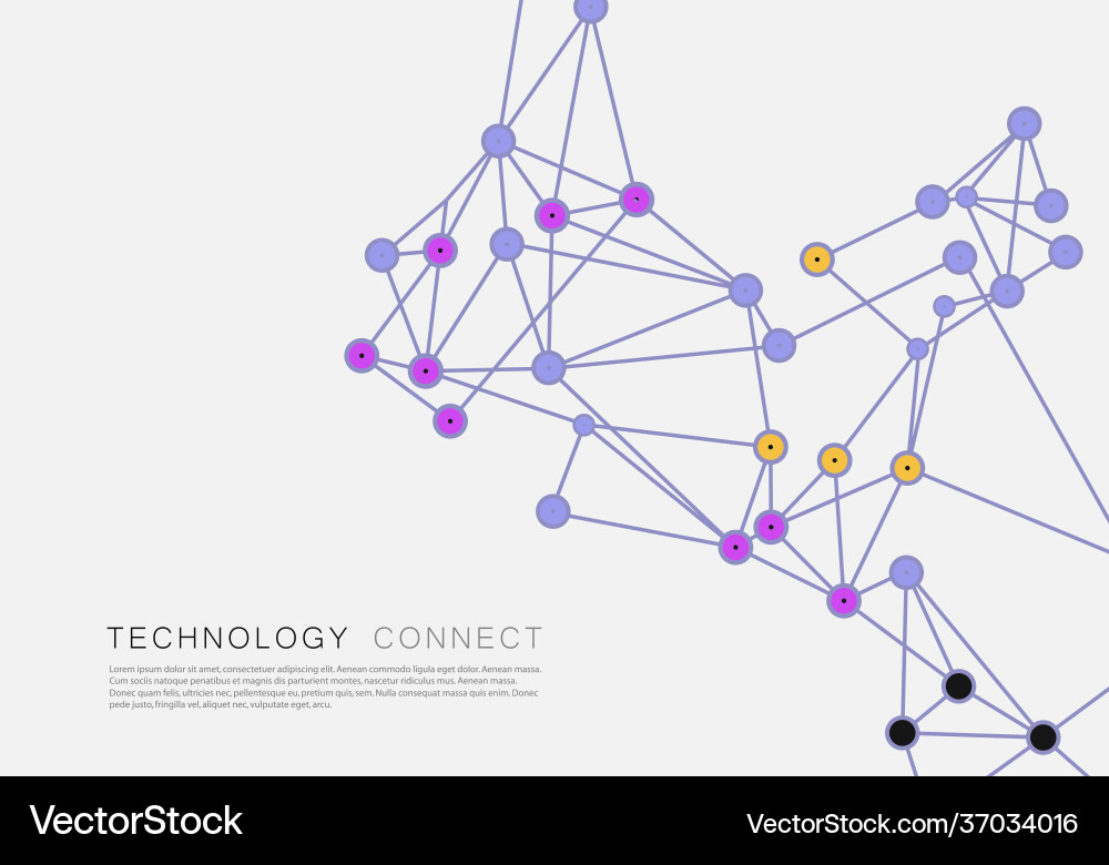 Abstract network minimalistic design Abstract network minimalistic design vector image