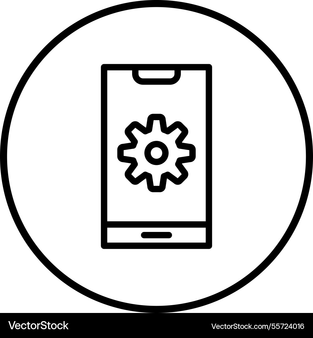 Setting icon design Vector Image