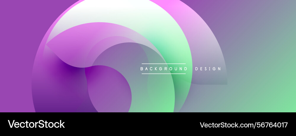 Abstract fluid shapes overlap creating vibrant Abstract fluid shapes overlap creating vibrant vector image