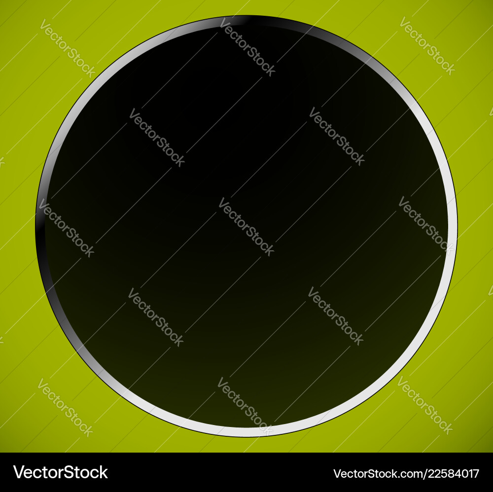 Blank circle button badge background in several vector image
