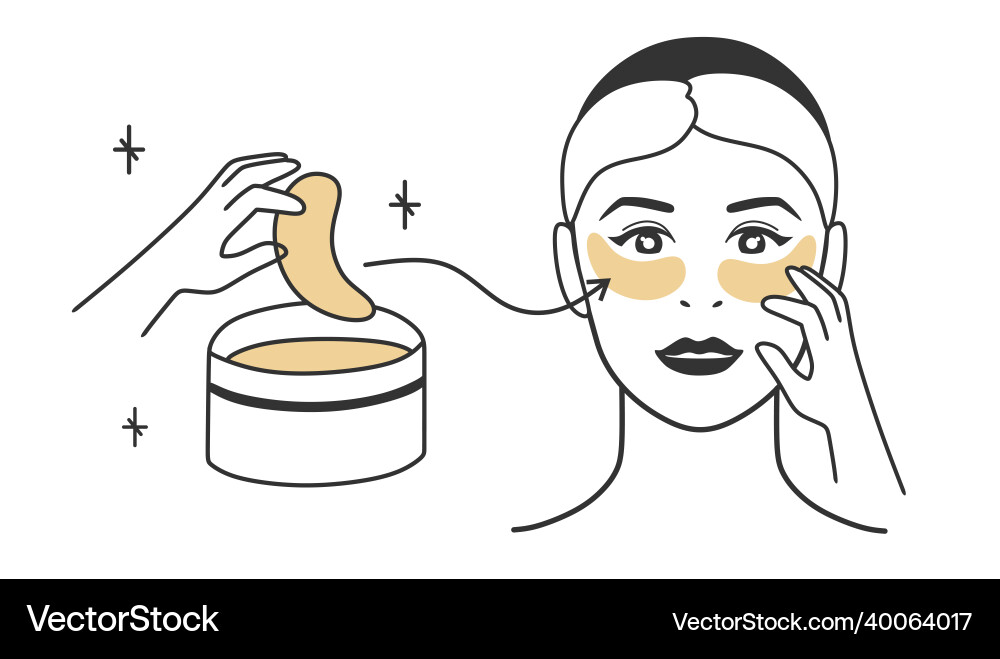 Patches for the face options and order of use Patches for the face options and order of use vector image