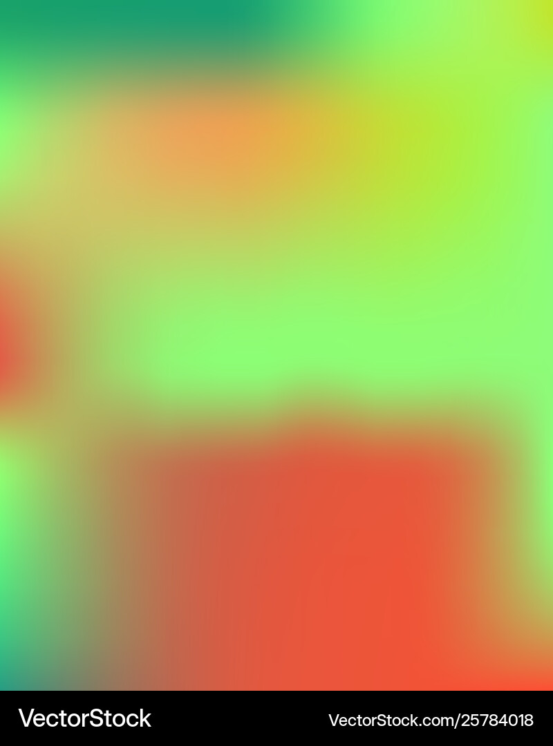Gradient mesh painted in different colors Vector Image
