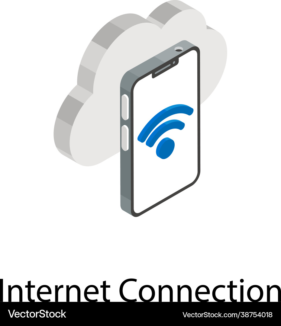 Internet connection Vector Image