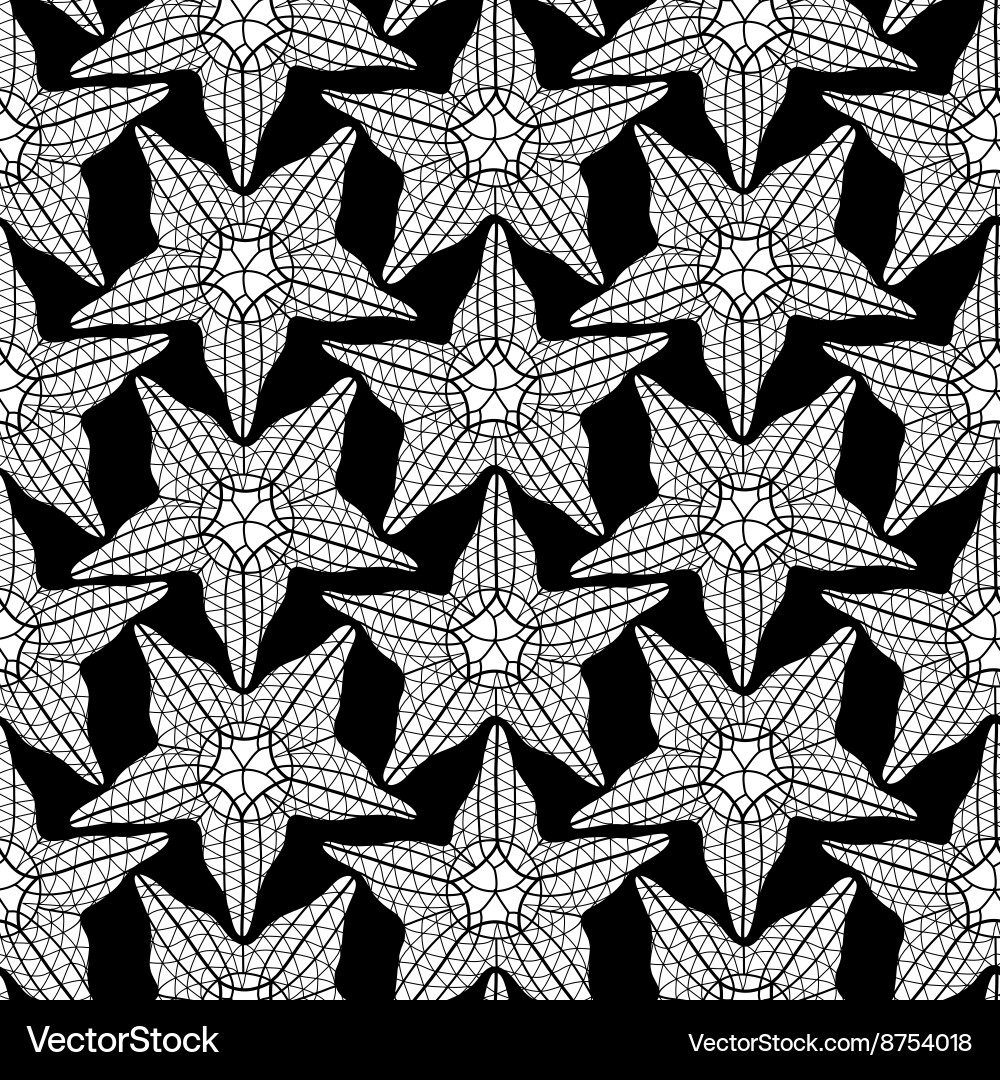 Starfish Pattern - Oceanic Artwork Vektorbild