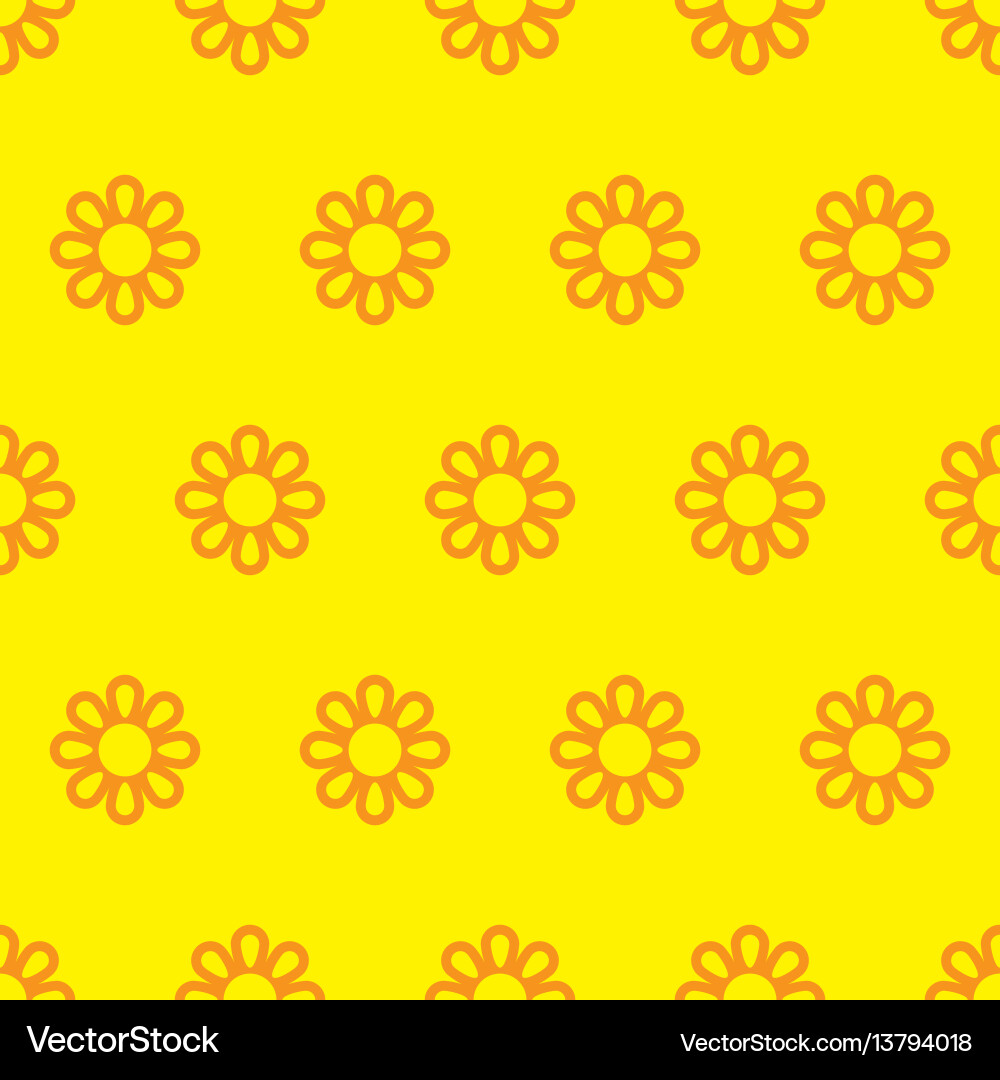 Sun seamless pattern Vector Image