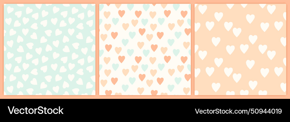 Abstract shapes seamless pattern set in a muted Abstract shapes seamless pattern set in a muted Vector Image