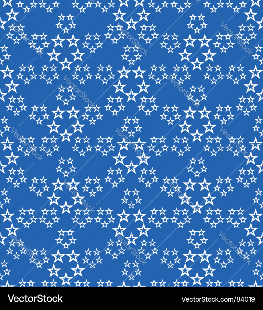 Stars pattern Vector Image