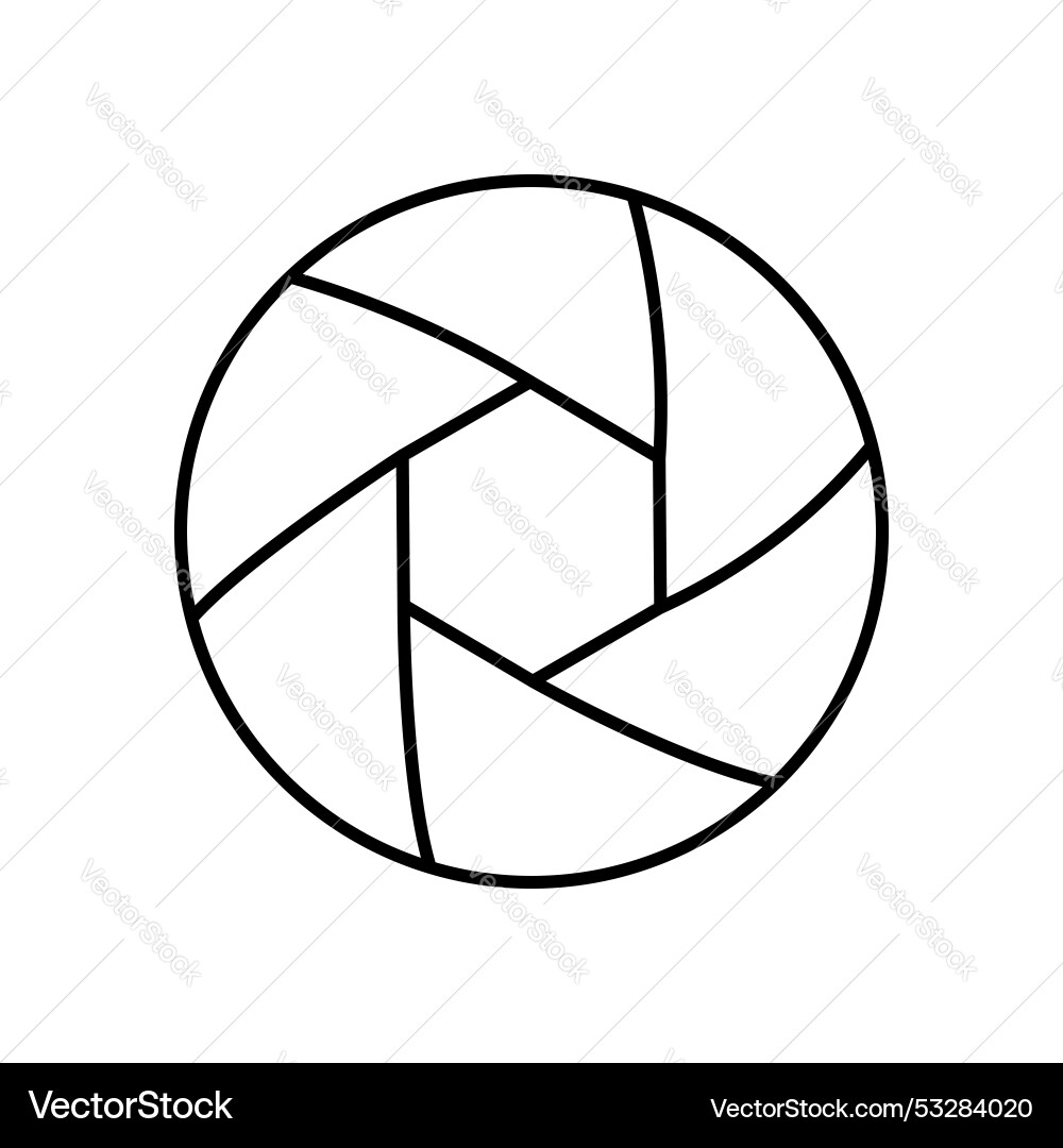 Camera icon outline style design isolated Camera icon outline style design isolated vector image