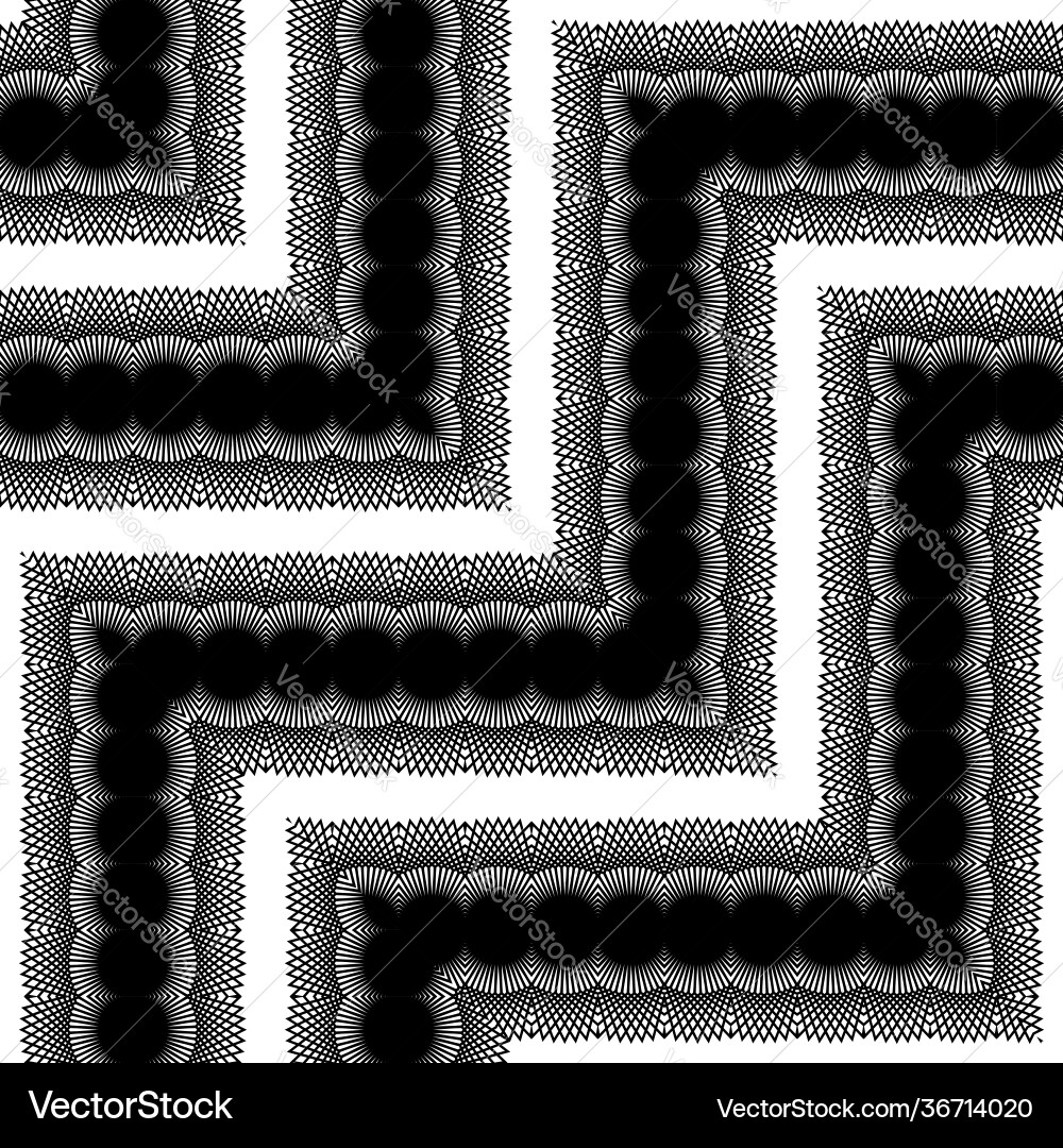 Design seamless zigzag decorative pattern Design seamless zigzag decorative pattern vector image