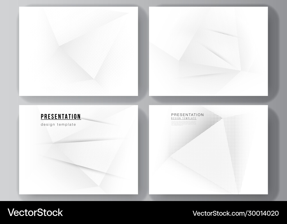Layout presentation slides design Layout presentation slides design vector image