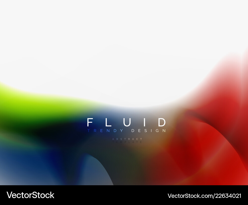 Background abstract color flow liquid design Background abstract color flow liquid design vector image