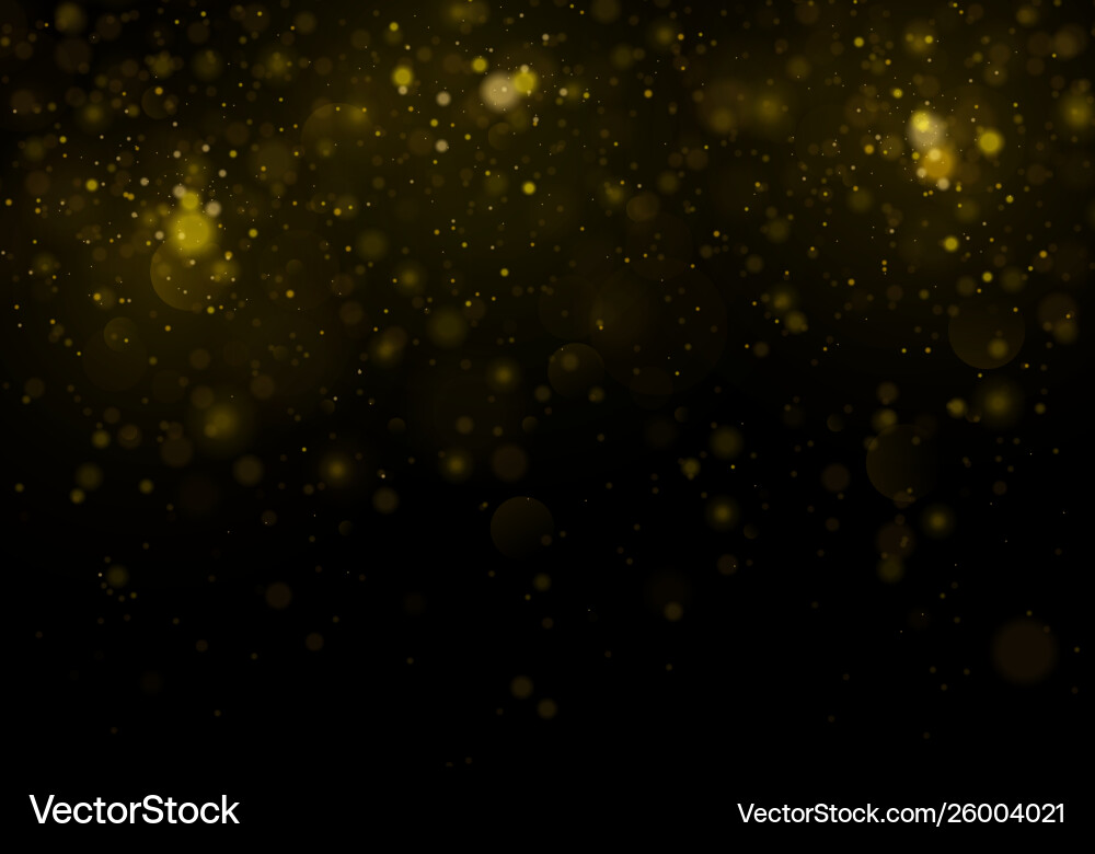 Bokeh effect sparkling vector image