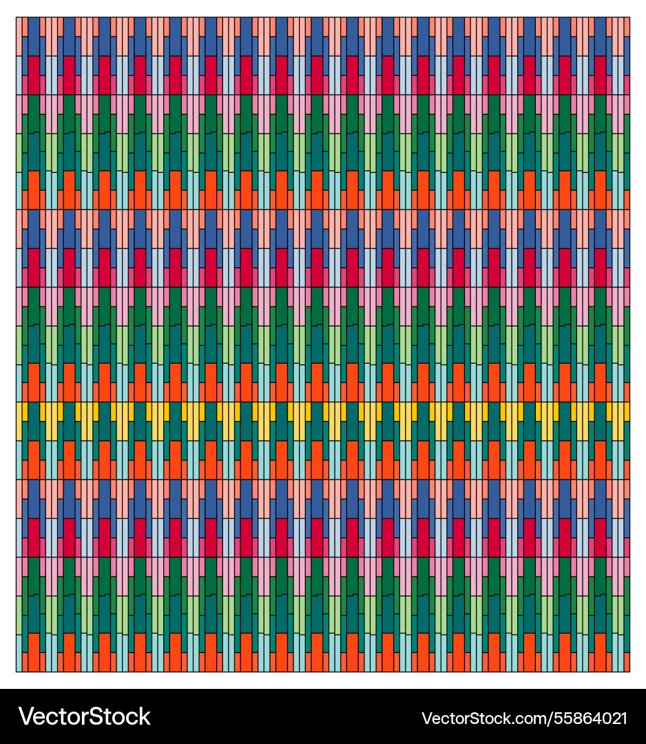 Colorful abstract pattern with symmetrical shapes Colorful abstract pattern with symmetrical shapes Vector Image