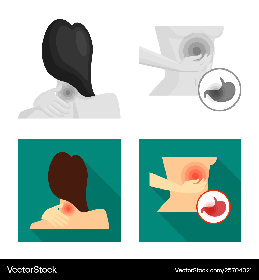 Design hospital and rendering symbol Design hospital and rendering symbol vector image