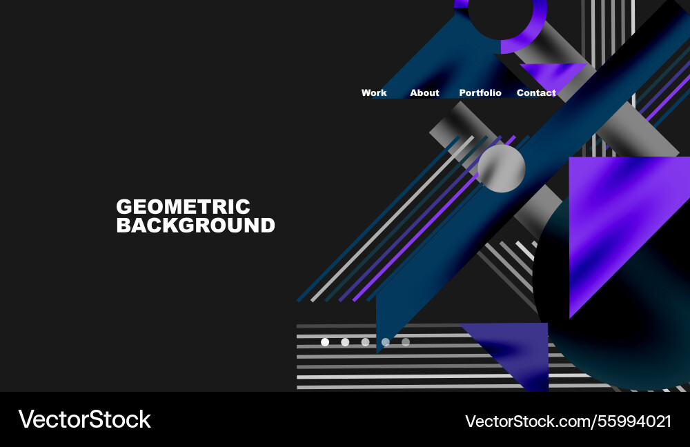 Geometric background showcasing sharp lines Geometric background showcasing sharp lines vector image
