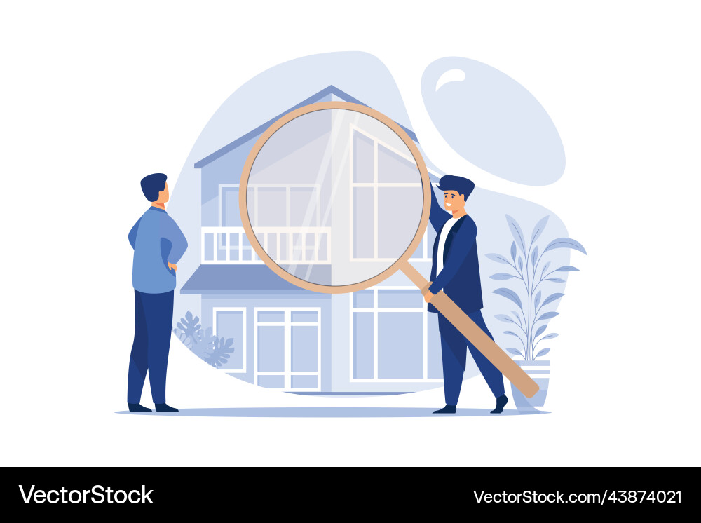 House selection and search project real House selection and search project real Vector Image