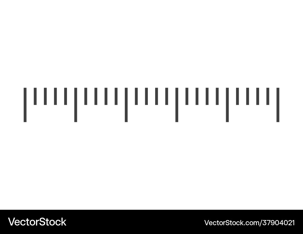 Measuring scale unit measurement Measuring scale unit measurement vector image