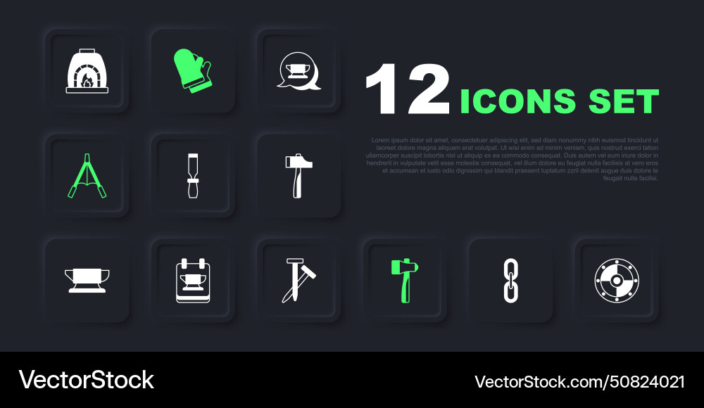 Set chain link round shield rasp metal file Set chain link round shield rasp metal file Vector Image