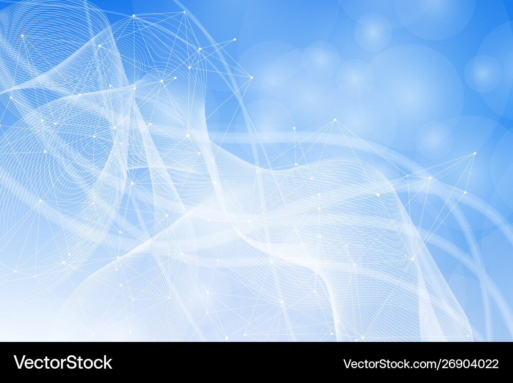 Big data visualization background modern Big data visualization background modern vector image