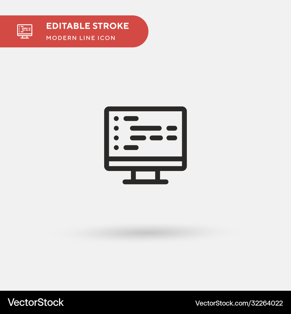 Coding simple icon symbol Coding simple icon symbol vector image