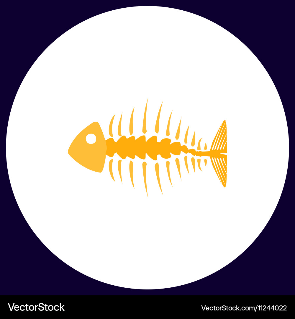Fishbone computer symbol Fishbone computer symbol Vector Image