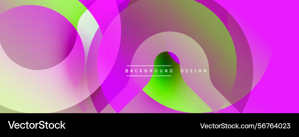 Abstract fluid shapes overlap creating vibrant Abstract fluid shapes overlap creating vibrant vector image