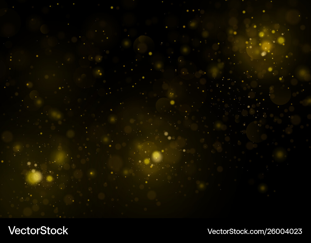 Bokeh effect sparkling Vector Image