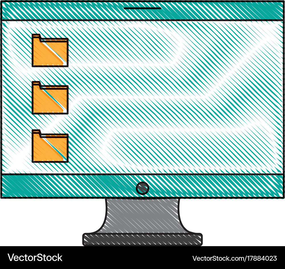 Computer icon image vector image
