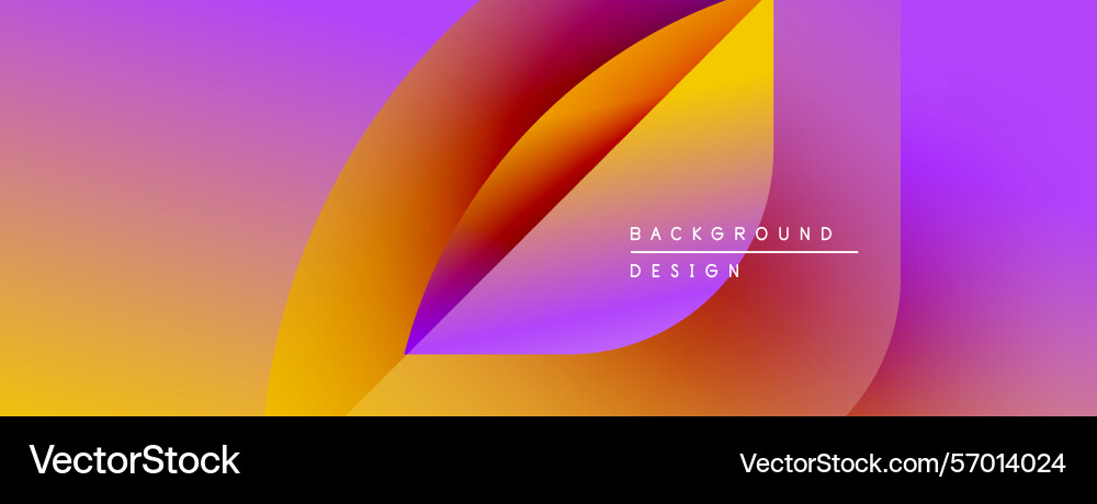 Abstract gradients blend creating dynamic visual Abstract gradients blend creating dynamic visual vector image