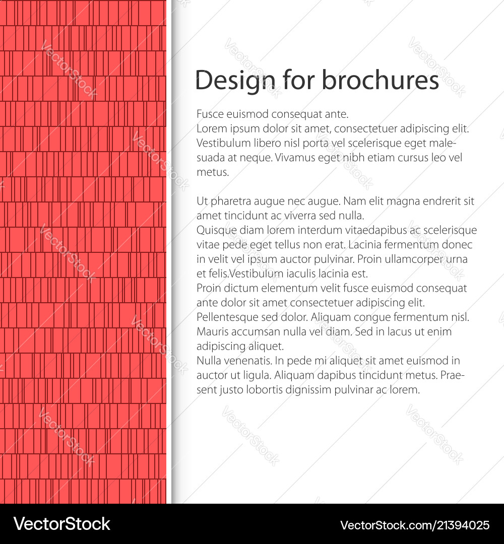 Cover design with seamless pattern Cover design with seamless pattern vector image