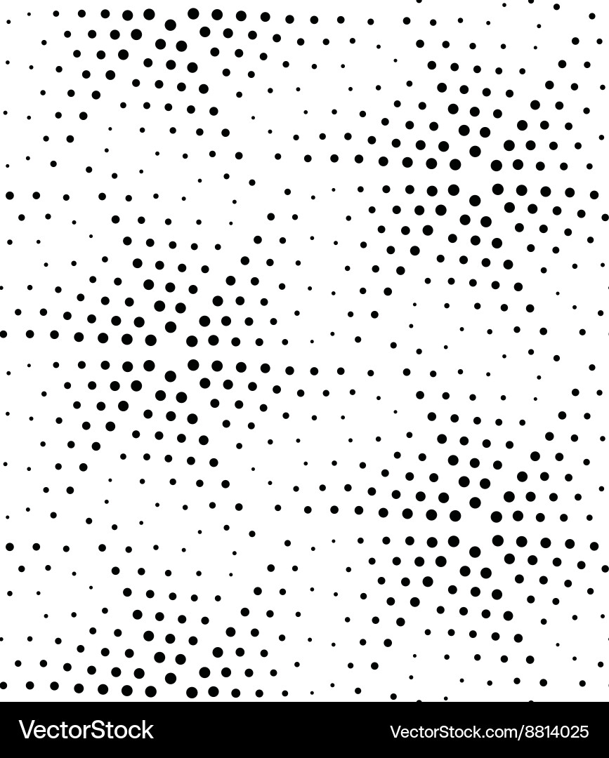 Geometric Pointillist Pattern vector image