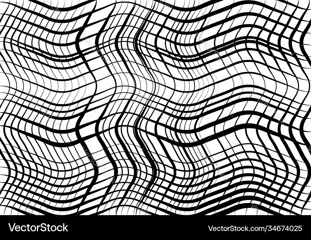 Grid mesh wavy undulating waving billowy lines Grid mesh wavy undulating waving billowy lines vector image