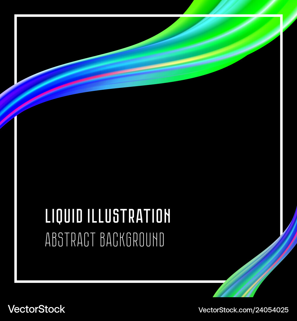 Modern abstract background with waves and lines vector image