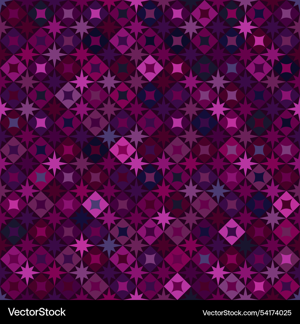 Pattern with diagonal stripes and square elements Vector Image