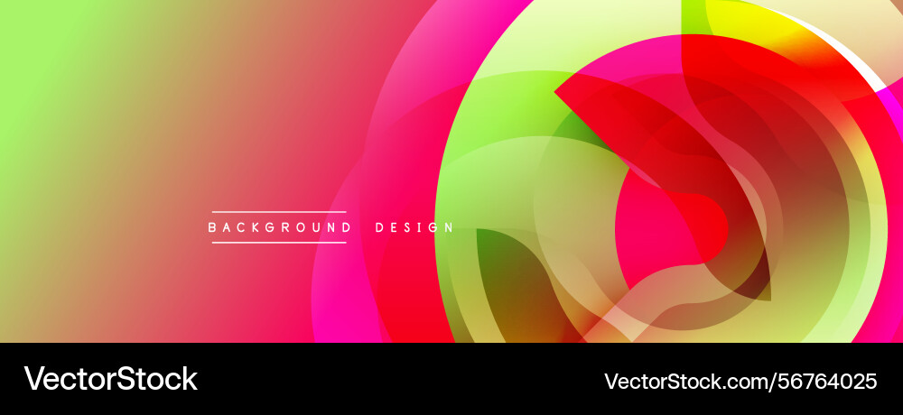 Vibrant abstract shapes blend creating dynamic Vibrant abstract shapes blend creating dynamic vector image