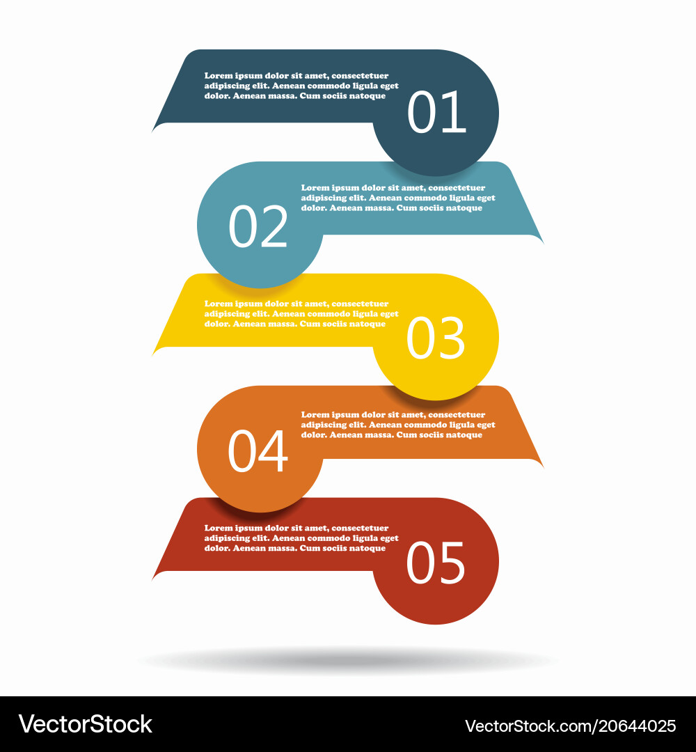 Workflow Diagram Template Vector Image