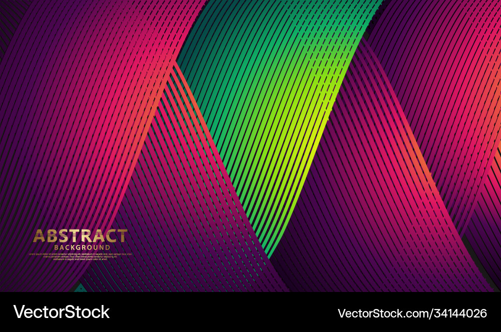 Abstract flow lines background with elegant vector image