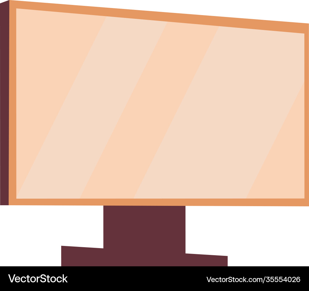 Computer monitor Computer monitor vector image